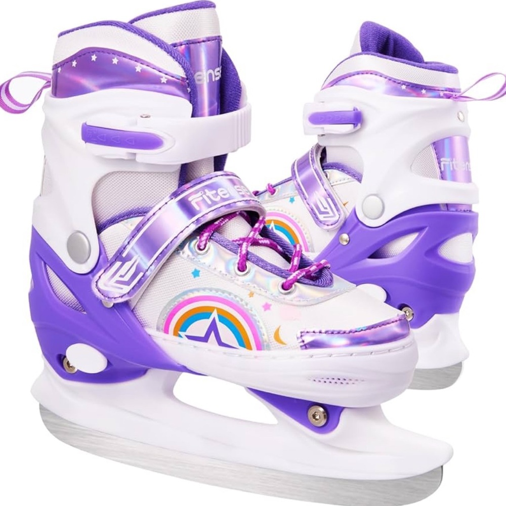 Girl Ice Skates for Kids Girls Medium (12C-2Y)